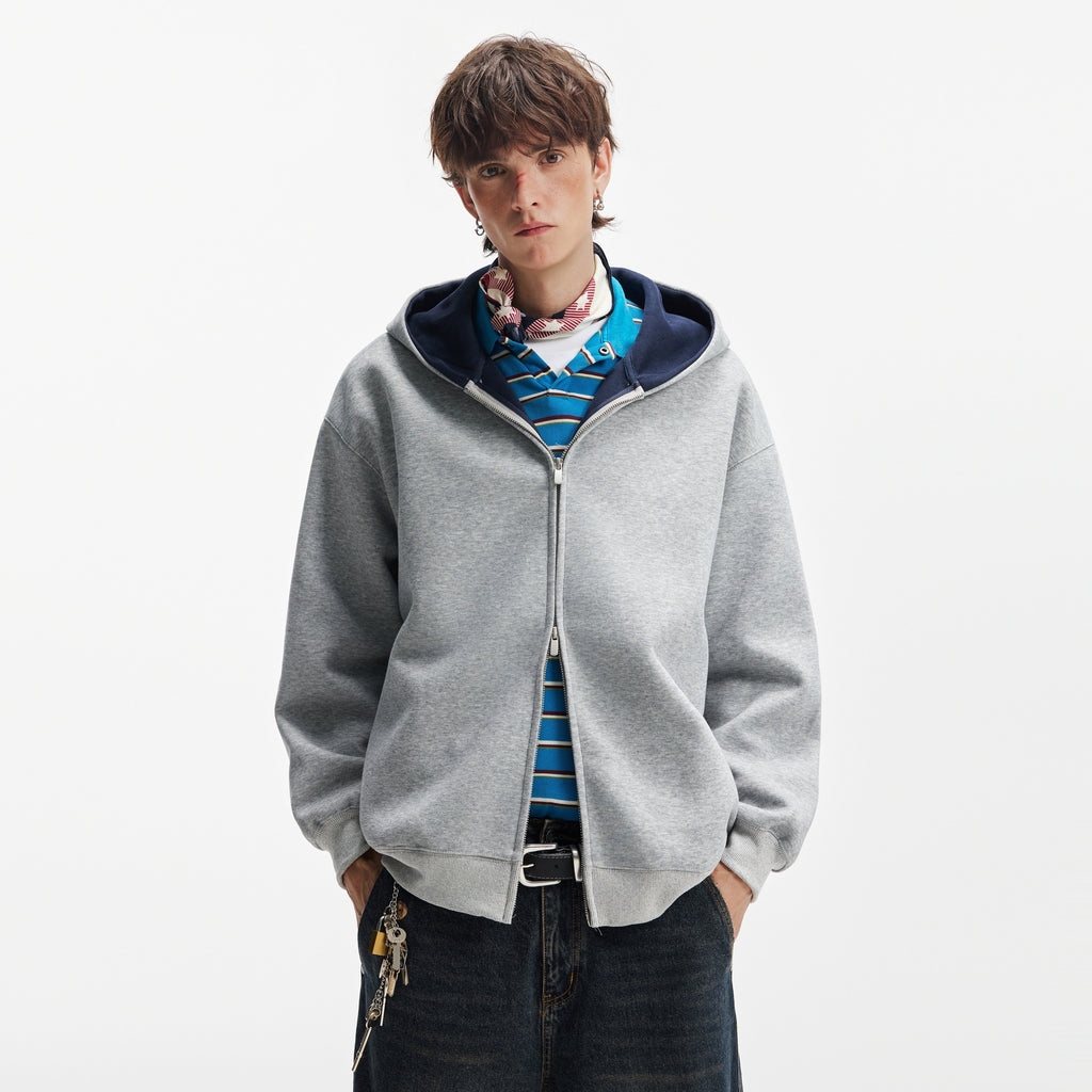 Men's And Women's Double-zipper Jackets